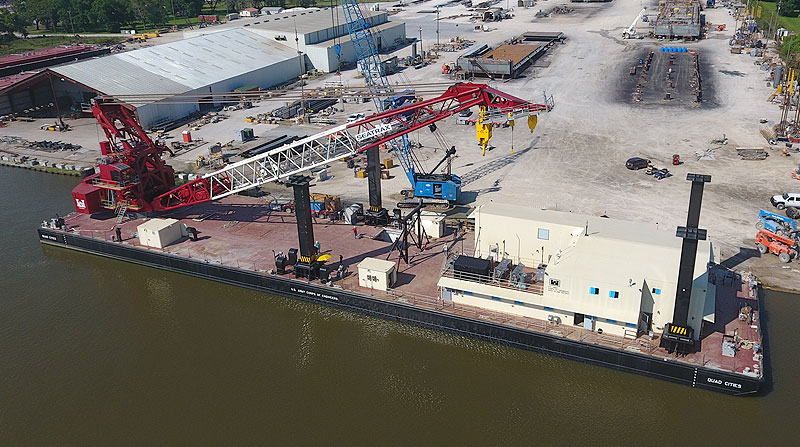USACE Crane Barge